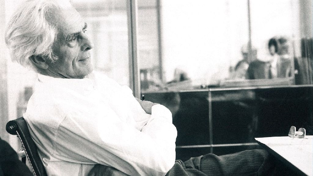 Frei Otto nel 2000 (foto © Ingenhoven und Partner Architekten, Düsseldorf)