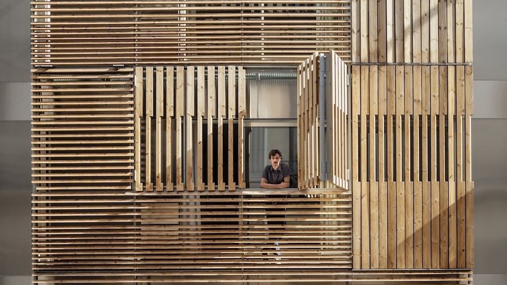Frangisole come urban filters: la ricerca di mateo arquitectura ... Brise soleil legno