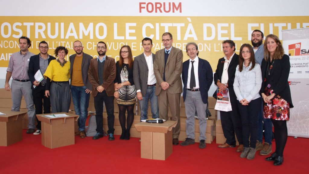 Un momento della premiazione dell'edizione 2014 di Ri.U.So
