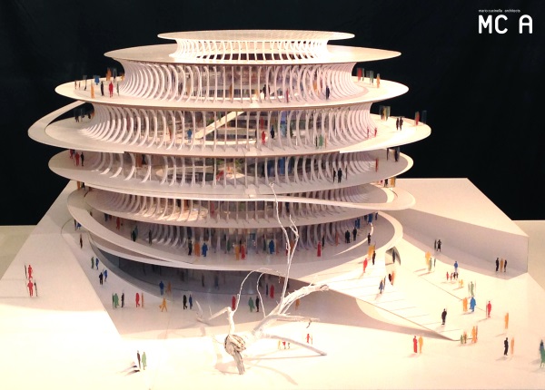 Kwame Nkrumah Presidential Library - render (fonte: MCA Archive)