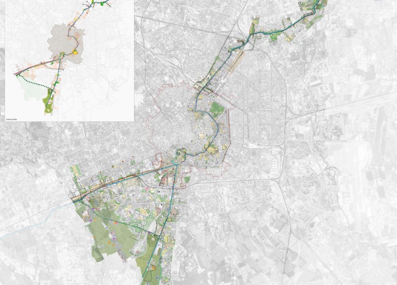 I Sistema dei Navigli nell'ambito milanese (fonte: Comune di Milano)