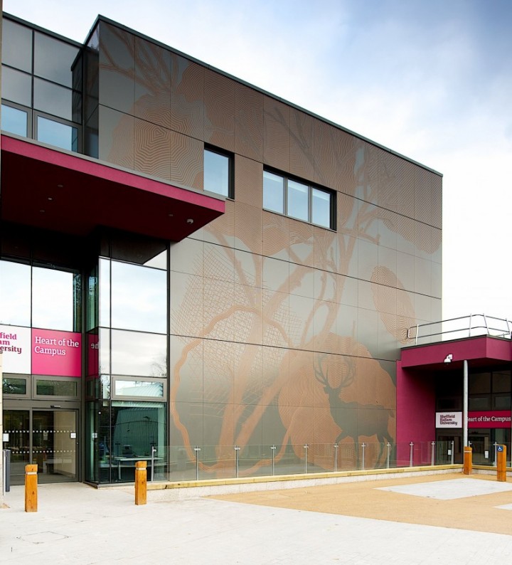 Pannelli ROCKPANEL per il Campus di Sheffield
