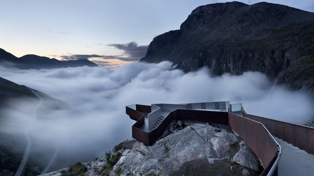 The National Tourist Route Trollstigen, Reiulf Ramstad Architects. Foto: Diephotodesigner.de.