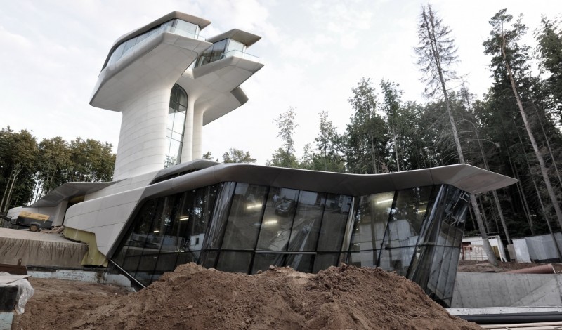 Capital Hill in costruzione - foto: Zaha Hadid Architects