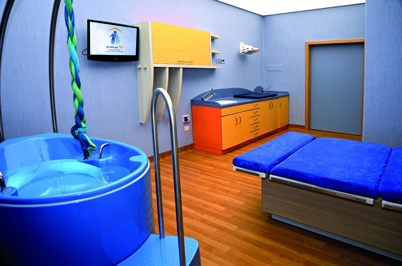 Una sala parto “familiare” secondo il modello assistenziale del rooming-in integrale