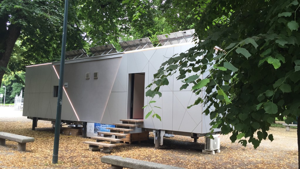 Biosphera 2.0 nei giardini Indro Montanelli di Milano
