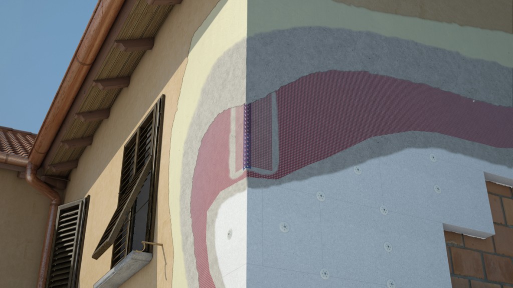 Dettaglio del sistema a Cappotto