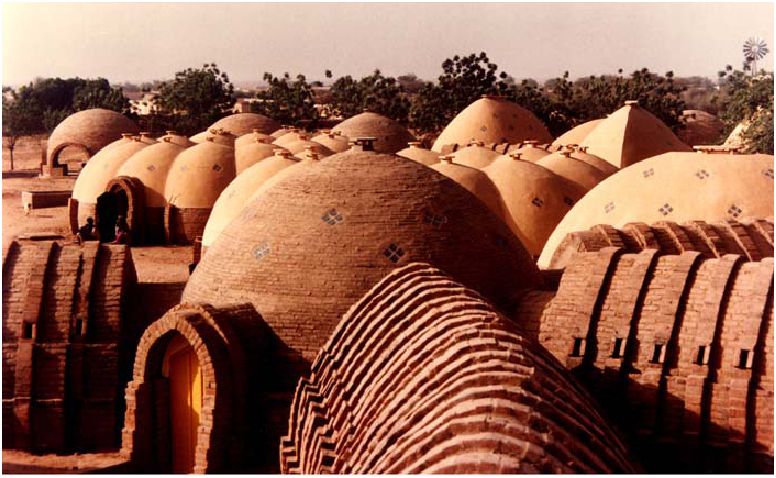 Vista di insieme dell'Ospedale di Kaedì (Mali)