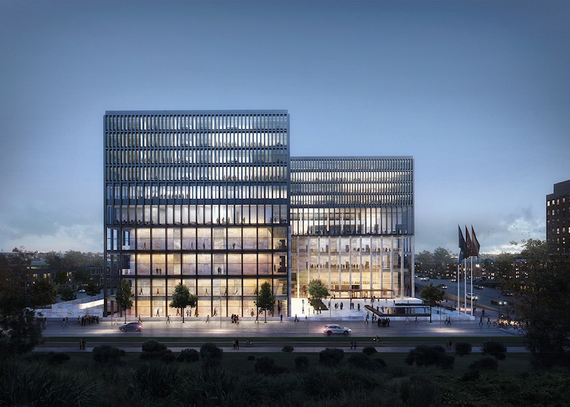 New Amsterdam Courthouse © KAAN Architecten