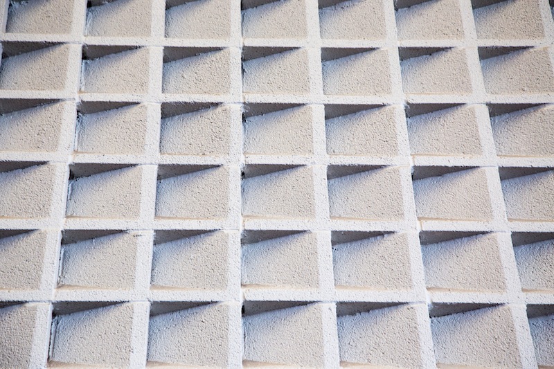 Cement acoustic wall