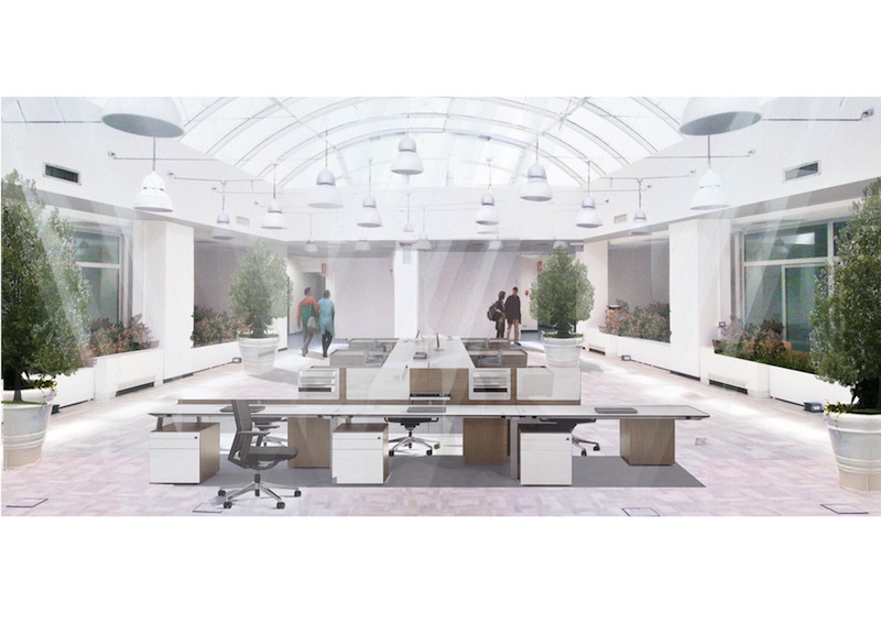 Area cortile centrale © studio 0SA