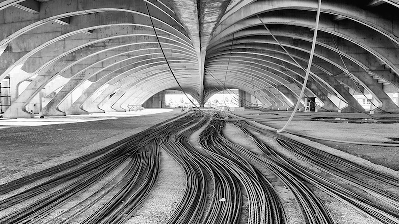 Città dello Sport di Tor Vergata, progetto incompiuto di Santiago Calatrava © Carmelo Battaglia