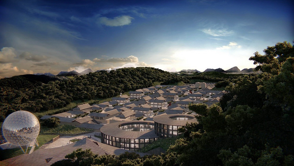 Chongqing Jihua Park - Render