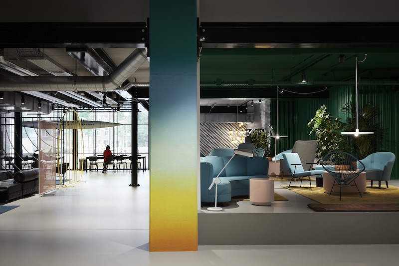 L’esempio di The Student Hotel ad Amsterdam City © Kasia Gatkowska Photography