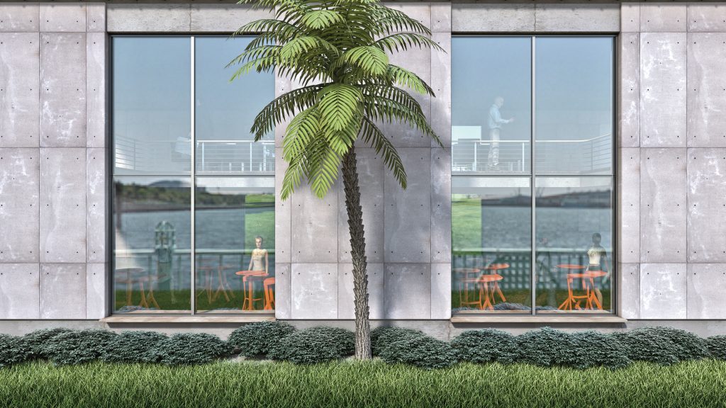 FIN-Project: la parete vetrata in alluminio Vista Cristal