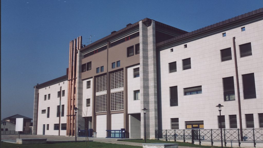 Un edificio rivestito in Silipol® a Cernusco
