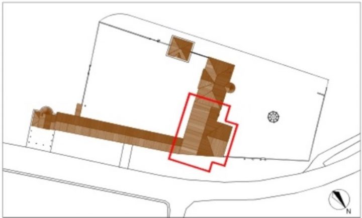 Planimetria della villa