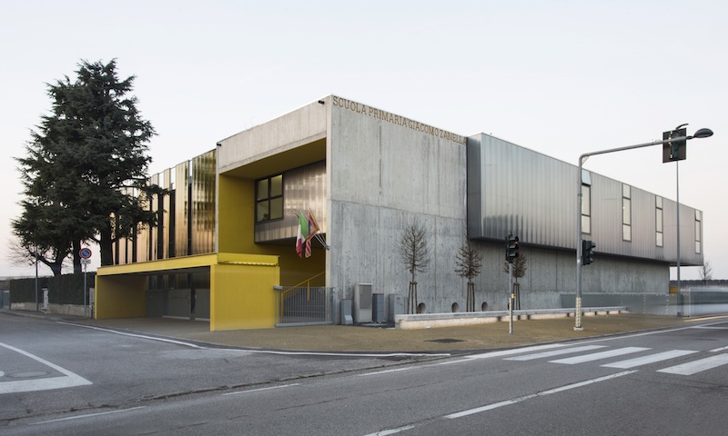 La nuova scuola Giacomo Zanella a Villafranca tra restauro e ampliamento © Nicolò Galeazzi