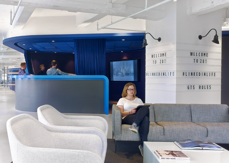LinkedIn New York, “LinkedIn life” © Eric Laignel