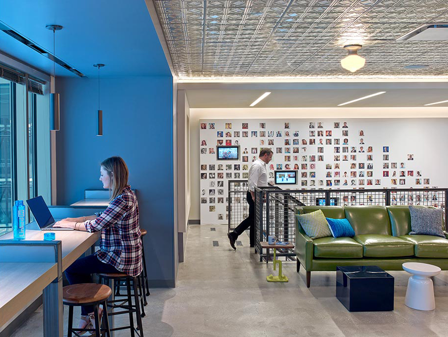 LinkedIn Chicago, spazi comuni