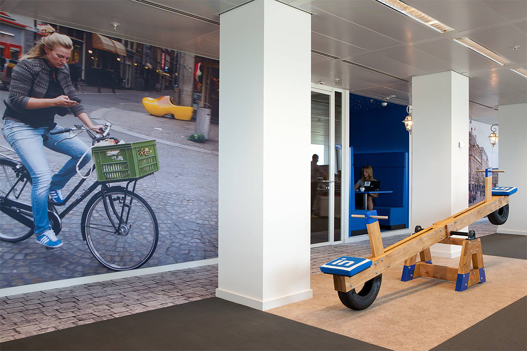 LinkedIn Amsterdam, aree gioco © Lensvelt