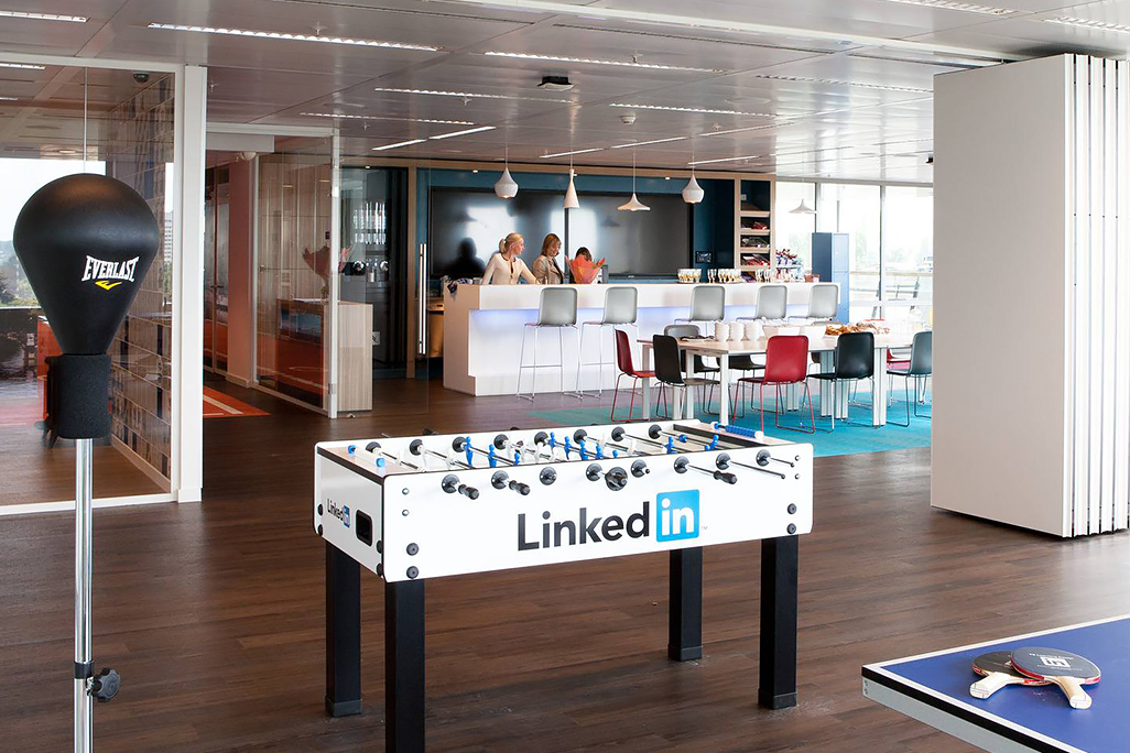 LinkedIn Amsterdam, aree gioco © Lensvelt