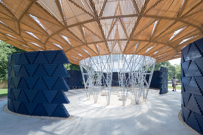 Serpentine Pavilion 2017, designed by Francis Kéré © Kéré Architecture, Photography © 2017 Iwan Baan