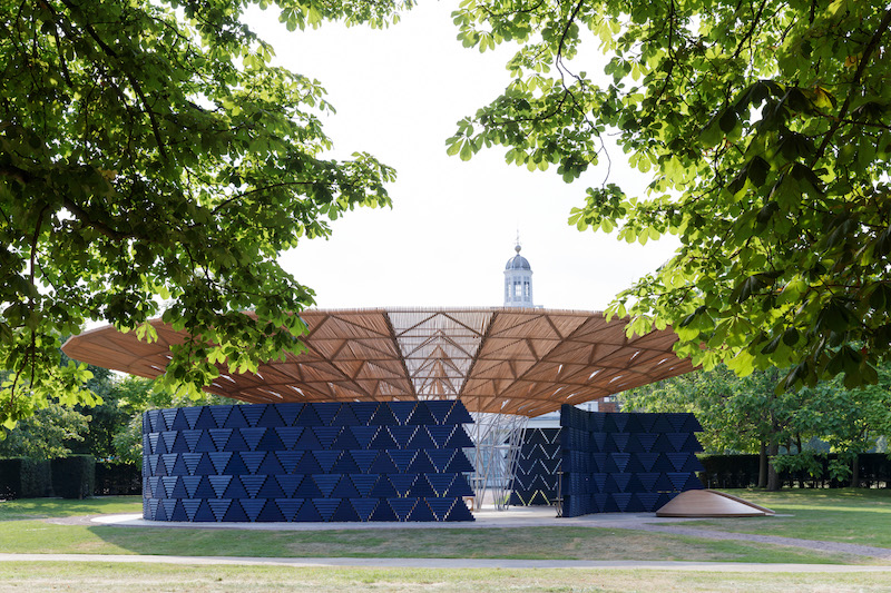 Serpentine Pavilion 2017, designed by Francis Kéré © Kéré Architecture, Photography © 2017 Iwan Baan