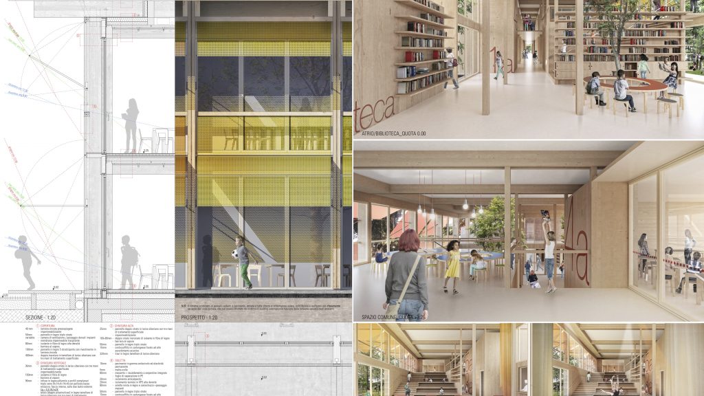 concorso di progettazione per la “Nuova Scuola Primaria Panoramica di Riccione”