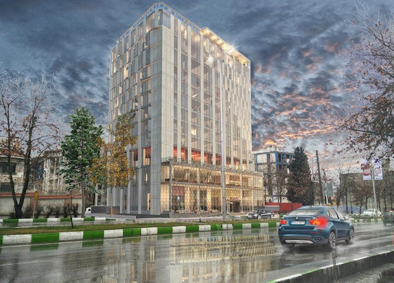 Progetto hotel a Gorgan by Fima rendering