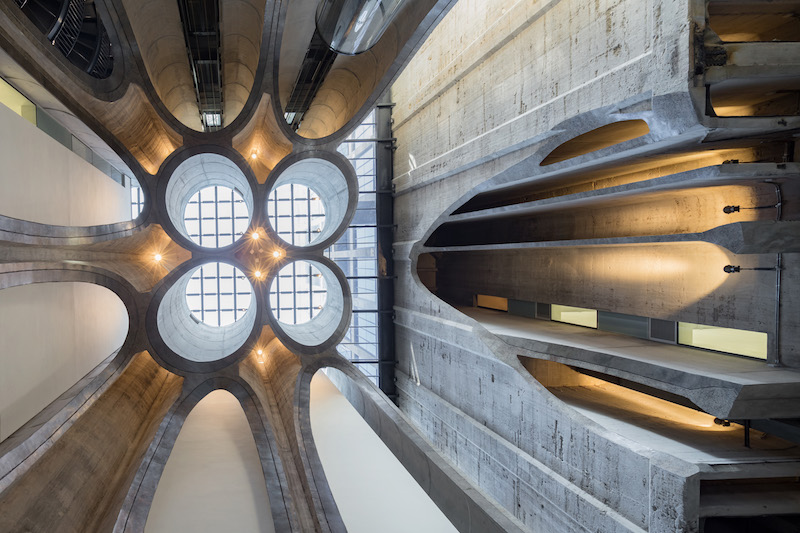 Zeitz MOCAA - Heatherwick Studio, dettaglio della volta dell'atrio © Iwan Baan