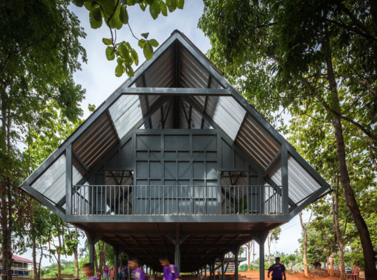 Post disaster School, l’opera vincitrice del Premio Biennale Internazionale di Architettura 2017 - arch. Varavarn Varudh - studio Vin Varavarn Architects