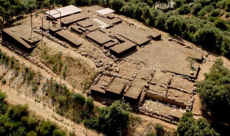Trasformazione delle rovine romane di Can Tacó in area naturale (Montmeló, Montornès del Vallès, Barcellona) - Estudi d’Arquitectura Toni Gironès © Sabem.com i Aeroproduccions.