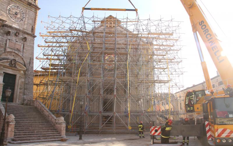 La Basilica di Norcia- image courtesy Ministero dell'Interno