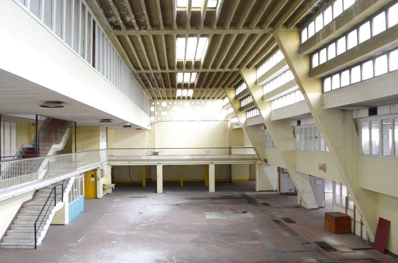 Stato attuale dell’edificio di via Orbassano nel quartiere Mirafiori