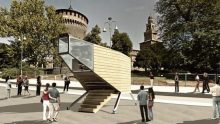 Fuorisalone: atterra a Milano la Spaceship targata IED e Rubner Haus Fuorisalone: atterra a Milano la Spaceship targata IED e Rubner Haus