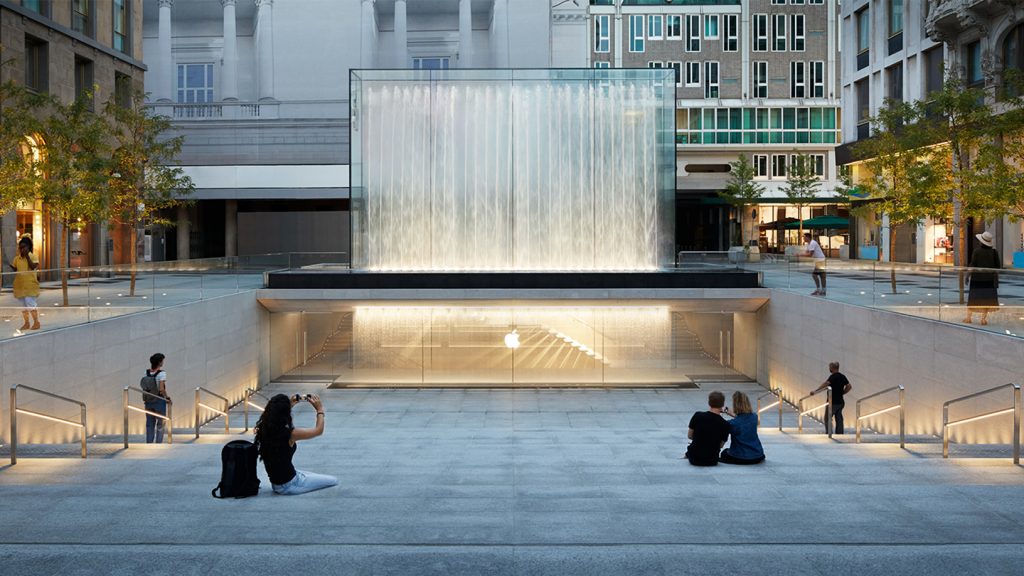 Foster + Partners, Apple Piazza Liberty, Milano