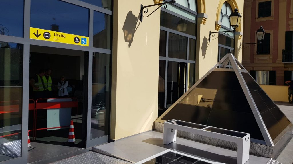 Il prototipo Dynamo, stazione ferroviaria di Rapallo © FS News